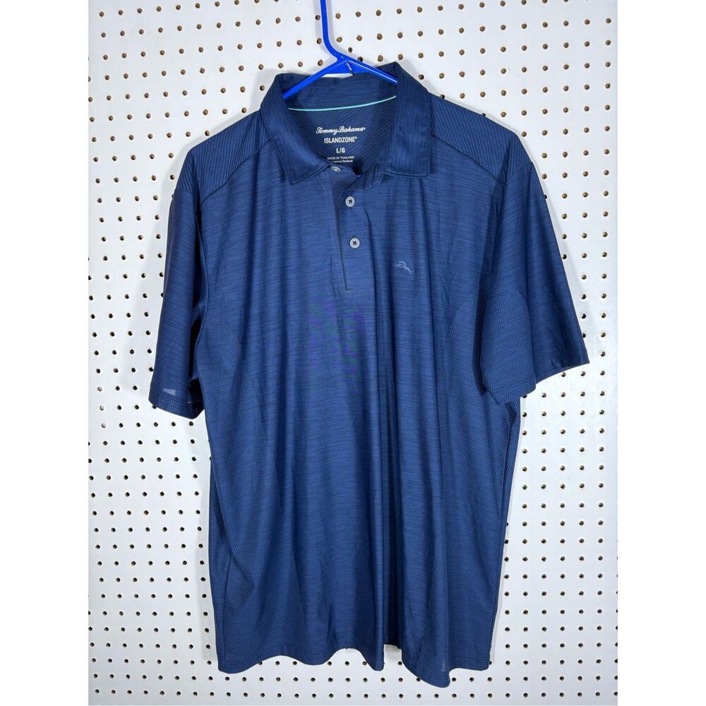 Tommy Bahama islandzone performance polo shirt size L